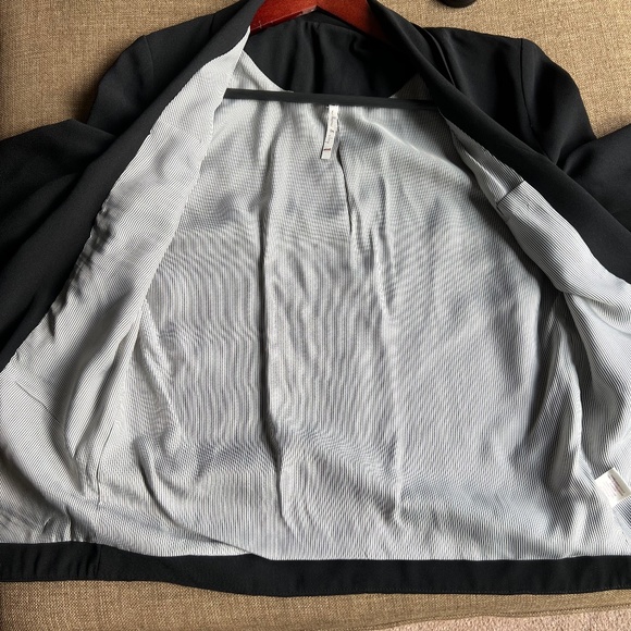 Willow & Clay Slouchy DeConstructed Black Jacket/Blazer Size Small - Picture 11 of 13